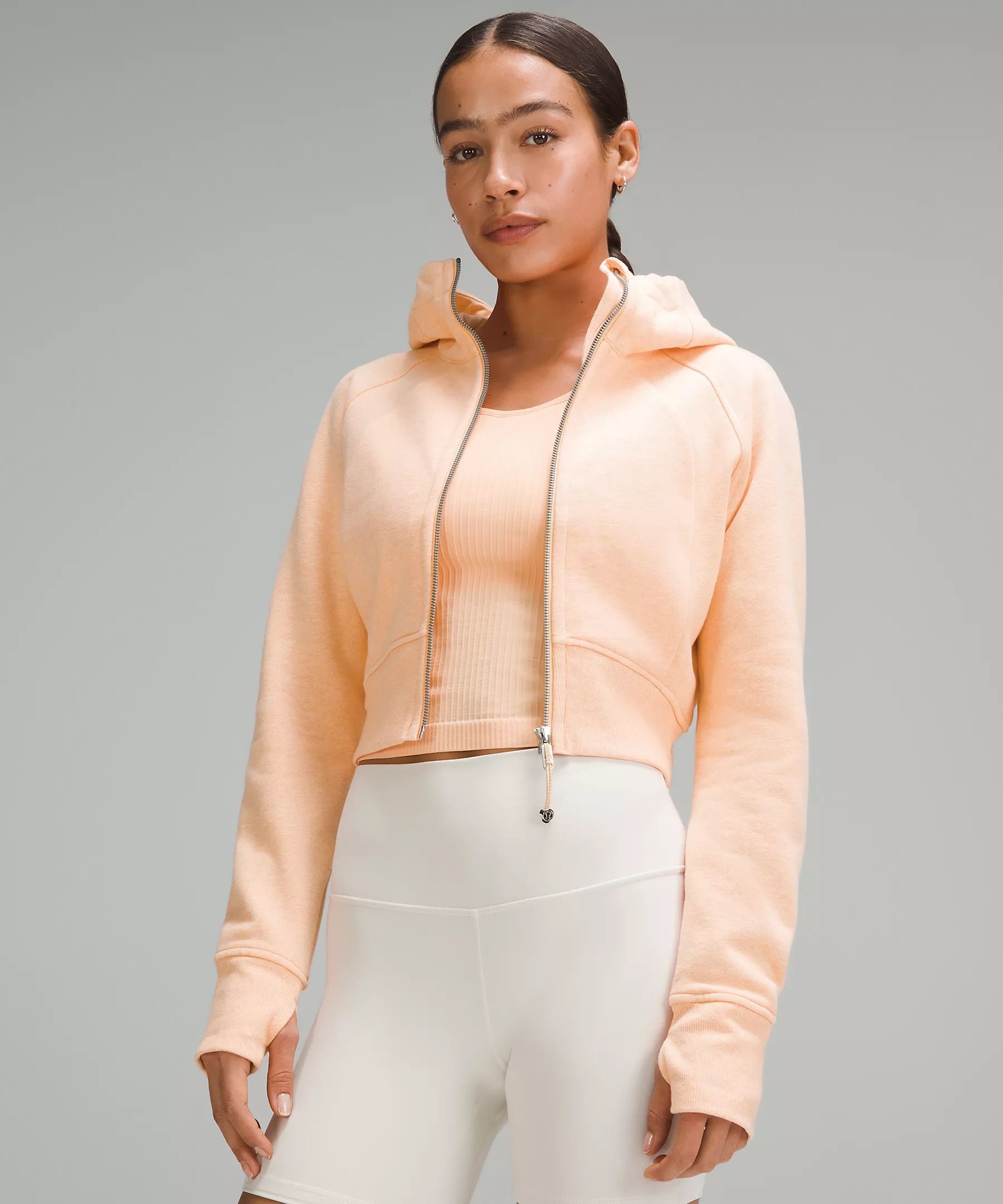 Scuba Full-Zip Cropped Hoodie | Women's Hoodies & Sweatshirts | lululemon | Lululemon (US)