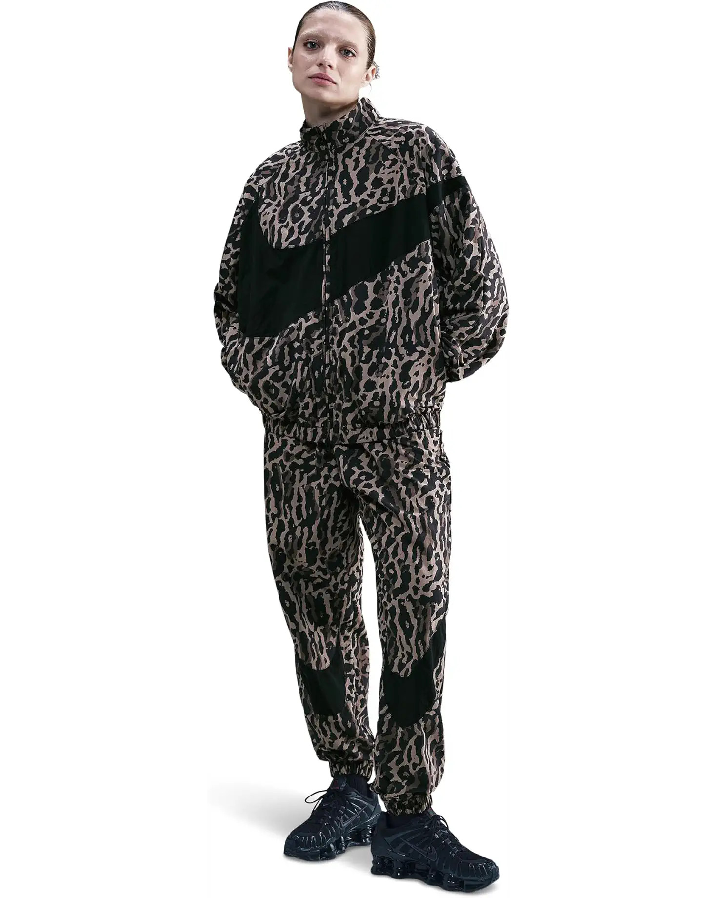 Sportswear Trend Woven Heritage All Over Print Jacket | Zappos