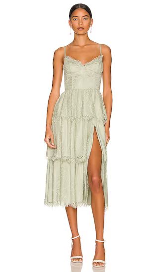 Mia Dress in Sage | Revolve Clothing (Global)