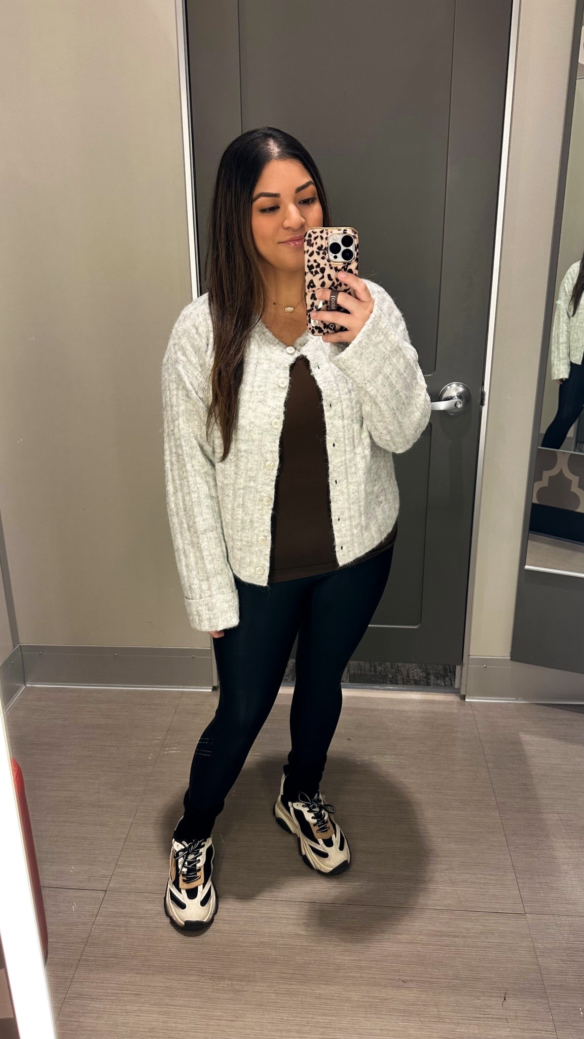 I liked this sweater cardigan left open rather than buttoned up. Wearing my true size medium #LTKSeasonal #LTKgrwm #LTKGiftGuide

#LTKootd #LTKmomlife #LTKHoliday