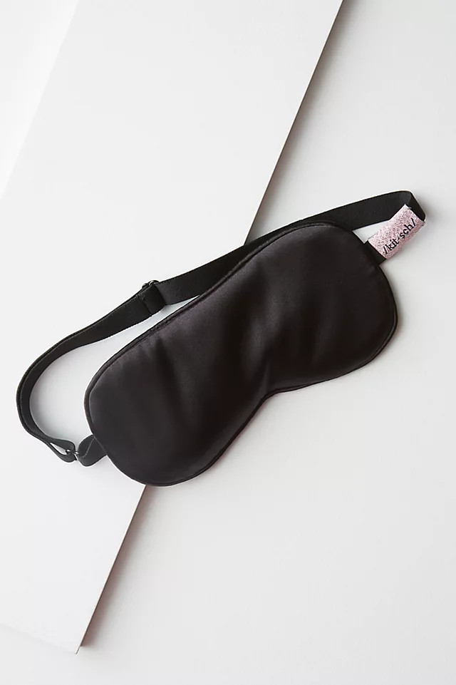 KITSCH Satin Lavender Weighted Eye Mask | Anthropologie (US)