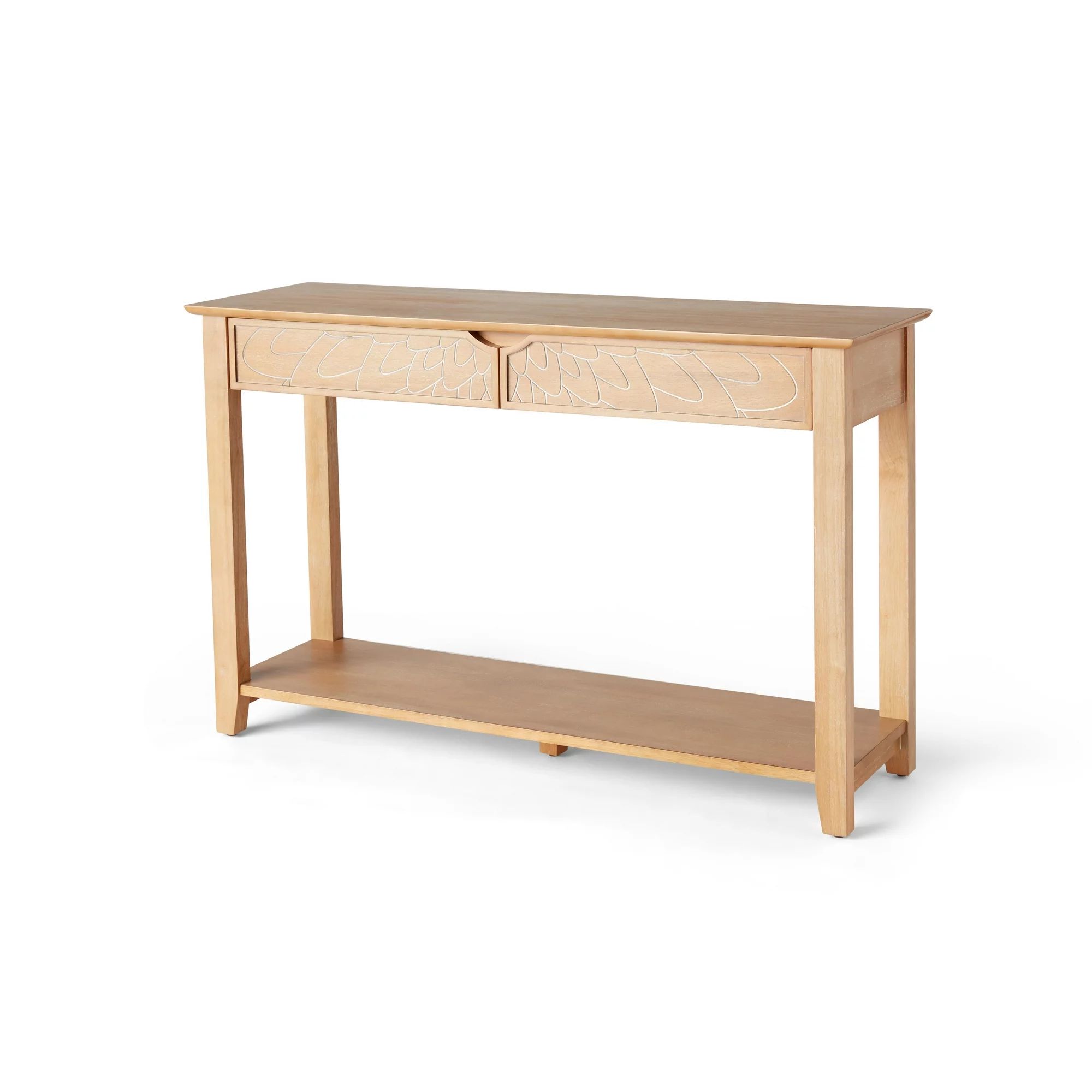 Carved Wood Console Table By Drew Barrymore Flower Home | Walmart (US)