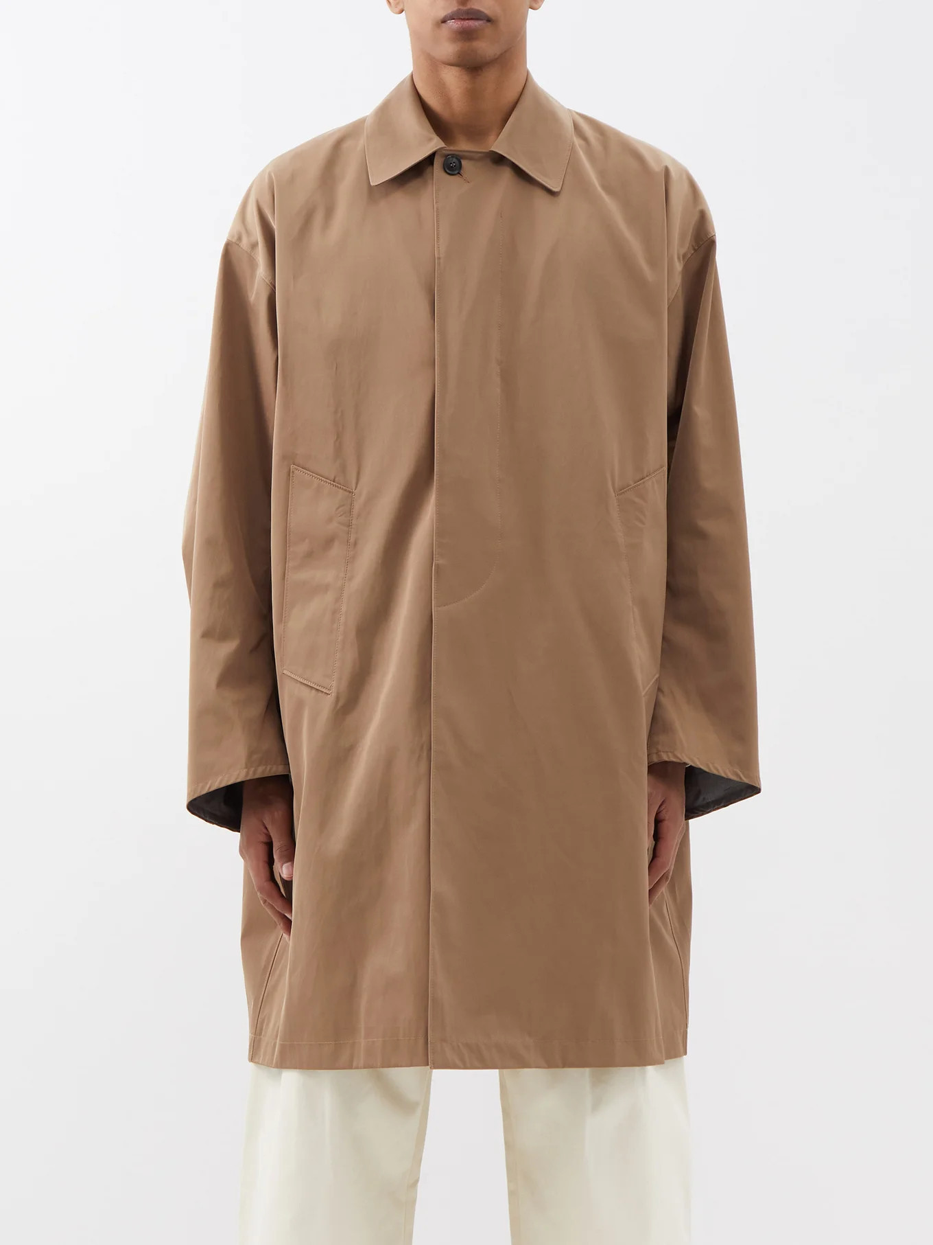 Peter twill trench coat | Matches (APAC)