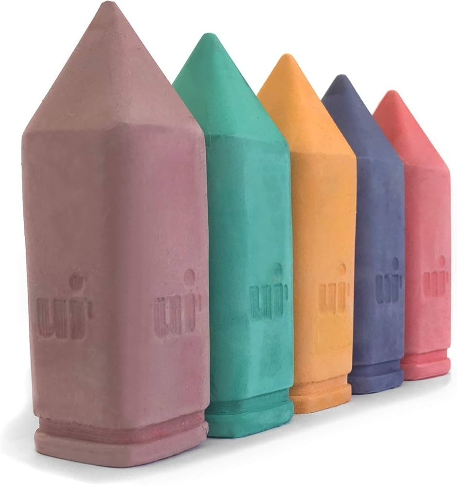 Urban Infant Non-Toxic Sidewalk Chalk for Toddlers 1-3 and Kids - Washable Outdoor Jumbo Chalk - ... | Amazon (US)