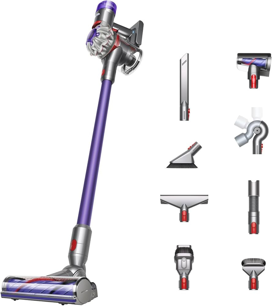 Dyson V8 Extra Cordless Vacuum Cleaner, Purple | Amazon (US)