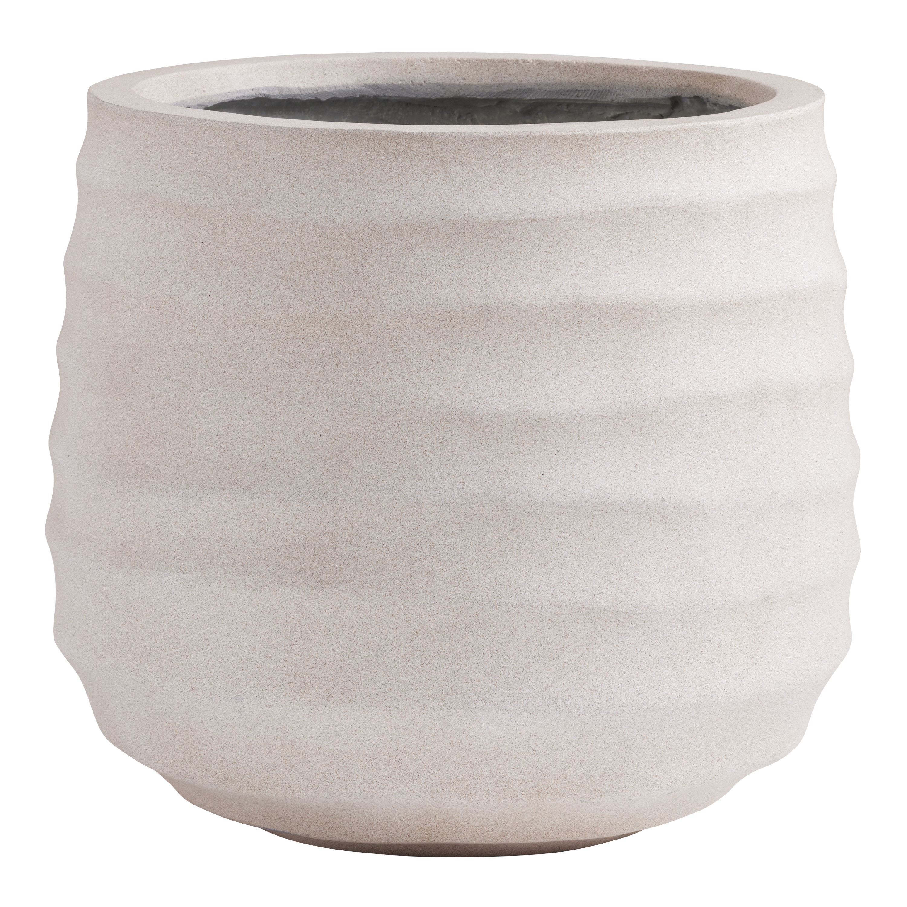 Porto Cement Waves Outdoor Planter | World Market