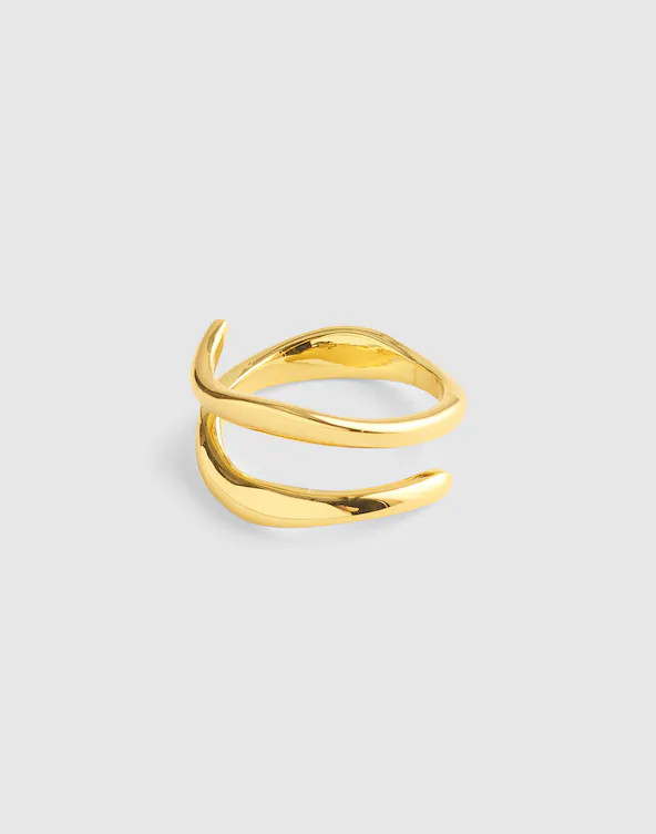 Sculptural Illusion Statement Ring | Madewell