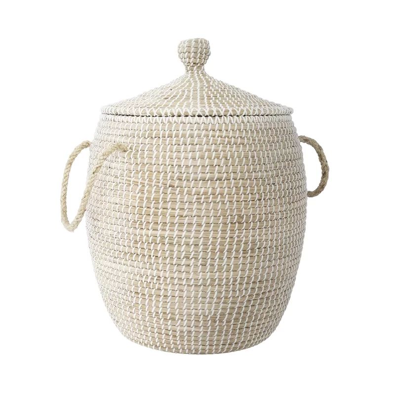 Calabasas Natural Seagrass Basket | Wayfair Professional