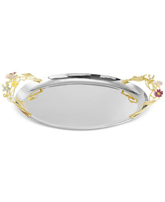 Wildflowers Oval Tray | Macy's