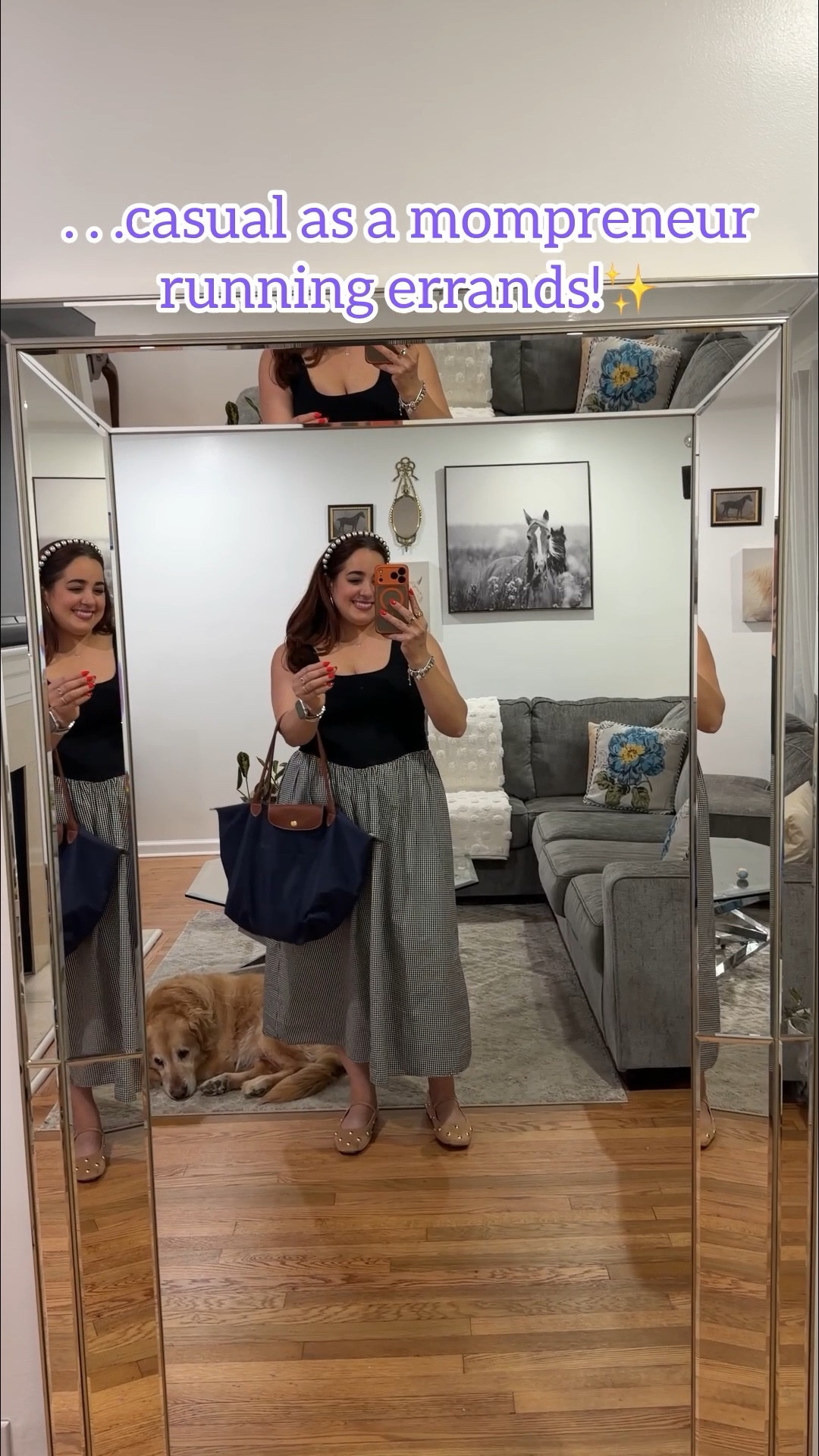 Happy Friday bell@s! How is your day going? ✨ I’m passing by to share this @Target dress find with you! I’m obsessed! This piece is the perfect mix of casual & chic! It’s half tank & half gingham for that effortless, put-together look. It runs TTS & can easily be styled year-round, whether you dress it up or keep it comfy. Definitely one of those staple pieces your closet will thank you for 🙌
As per ushe, I’ve linked this dress + the rest of my OOTD through the LTK App. To shop this post, here is how:
.
.
.
.
.
.
Jewelry: JanAllureJewelry.com

#LTKTravel #LTKWorkwear #LTKMidsize