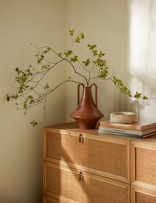 Syna Vase, Terracotta | Lulu and Georgia 