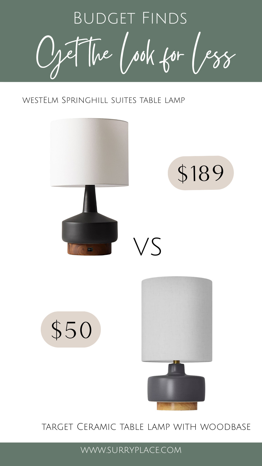 Budget Finds Look for Less 

 #LTKHome