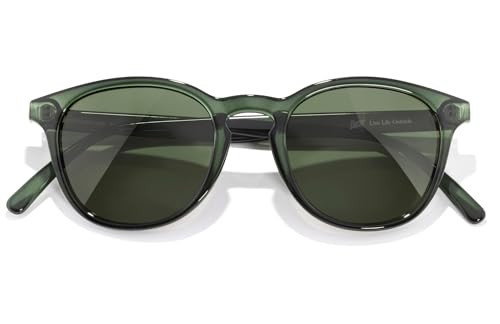 Sunski Yuba - Polarized Recycled Sunglasses (Deep Green) | Amazon (US)