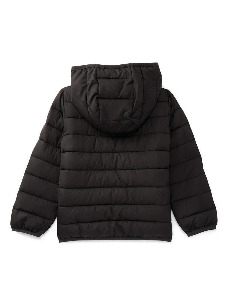 Ozark Trail Boys Everyday Puffer Jacket, Sizes 4-18 | Walmart (US)