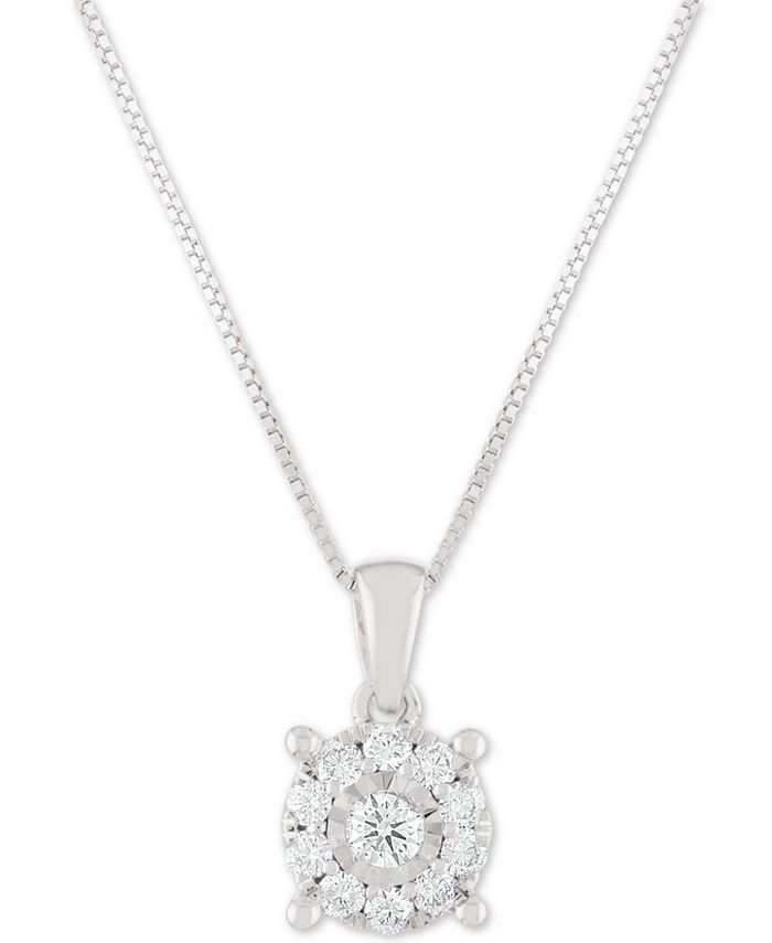 Macy's Diamond Halo 18 | Macys (US)