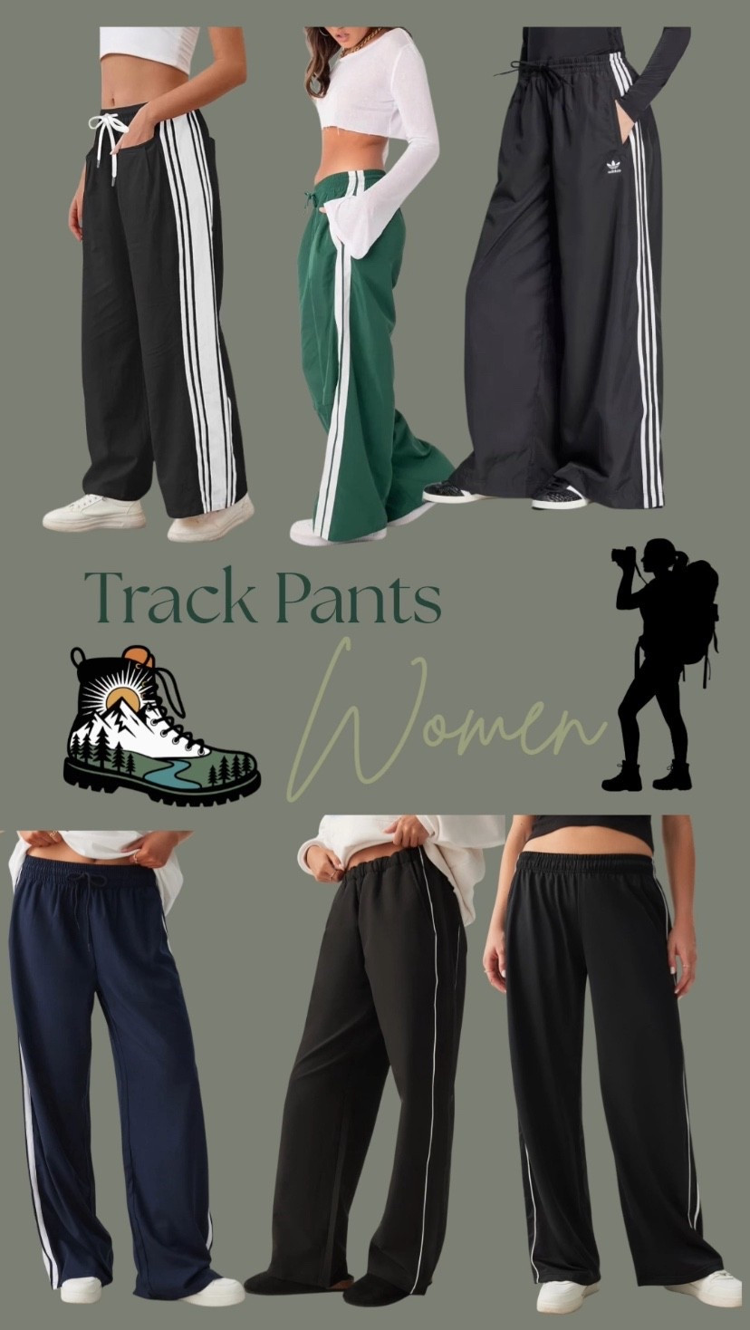 Track pants for all seasons. Comfy yet stylish.

#LTKfall #LTKover50style #LTKstyletip