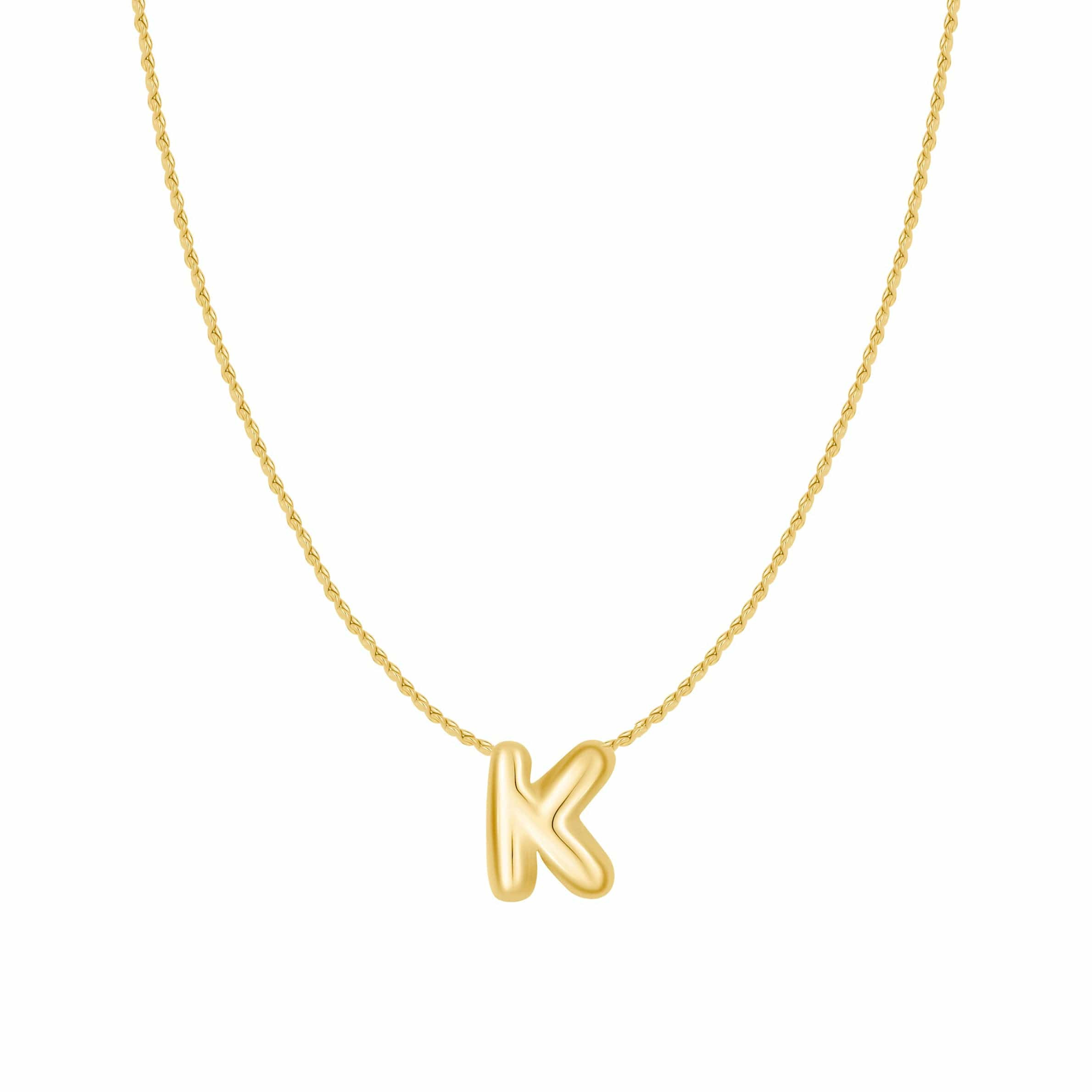 BOHOMOON All About Me Initial Necklace | Waterproof & Tarnish Free | Bohomoon UK