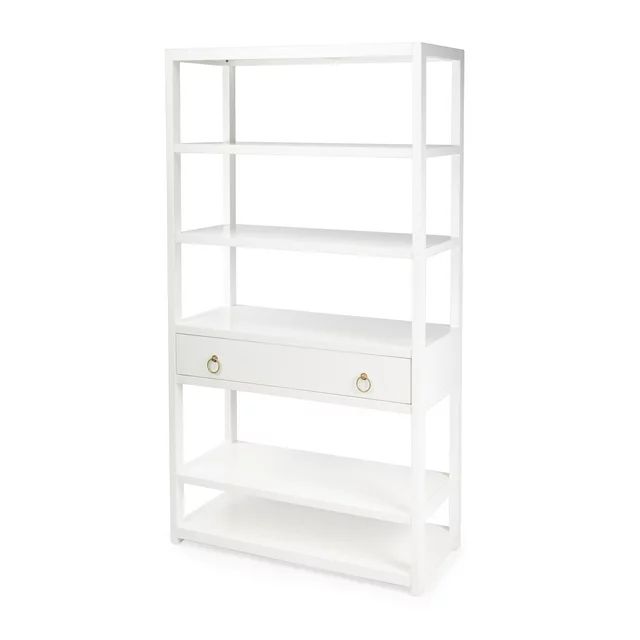 Butler Specialty Company Lark Wood Etagere Bookcase - White | Walmart (US)