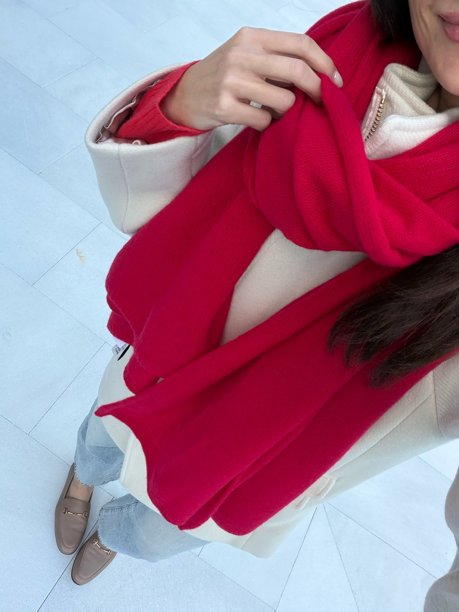 Holiday outfit inspo annabrstyle, women's fashion finds, viral Nordstrom red scarf, j crew coat, holiday outfit inspo 

#LTKootd #LTKgrwm #LTKHoliday