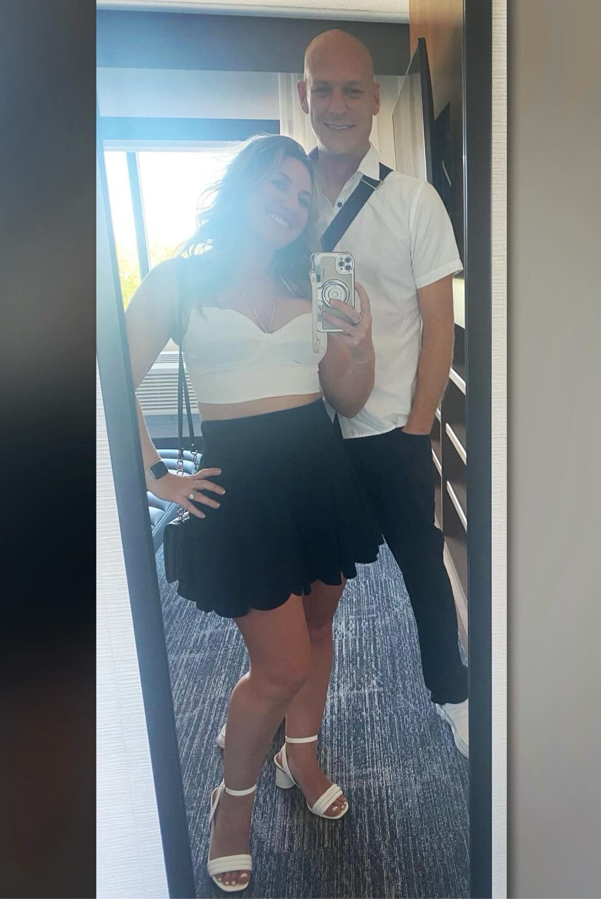 Couples date night black and white matching outfits! These shoes are so comfortable and cute!! 

#LTKParties #LTKStyleTip #LTKMens