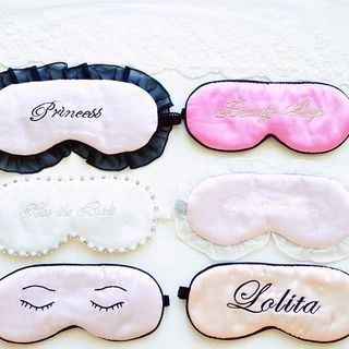 Lettering Sleeping Eye Mask | YesStyle Global