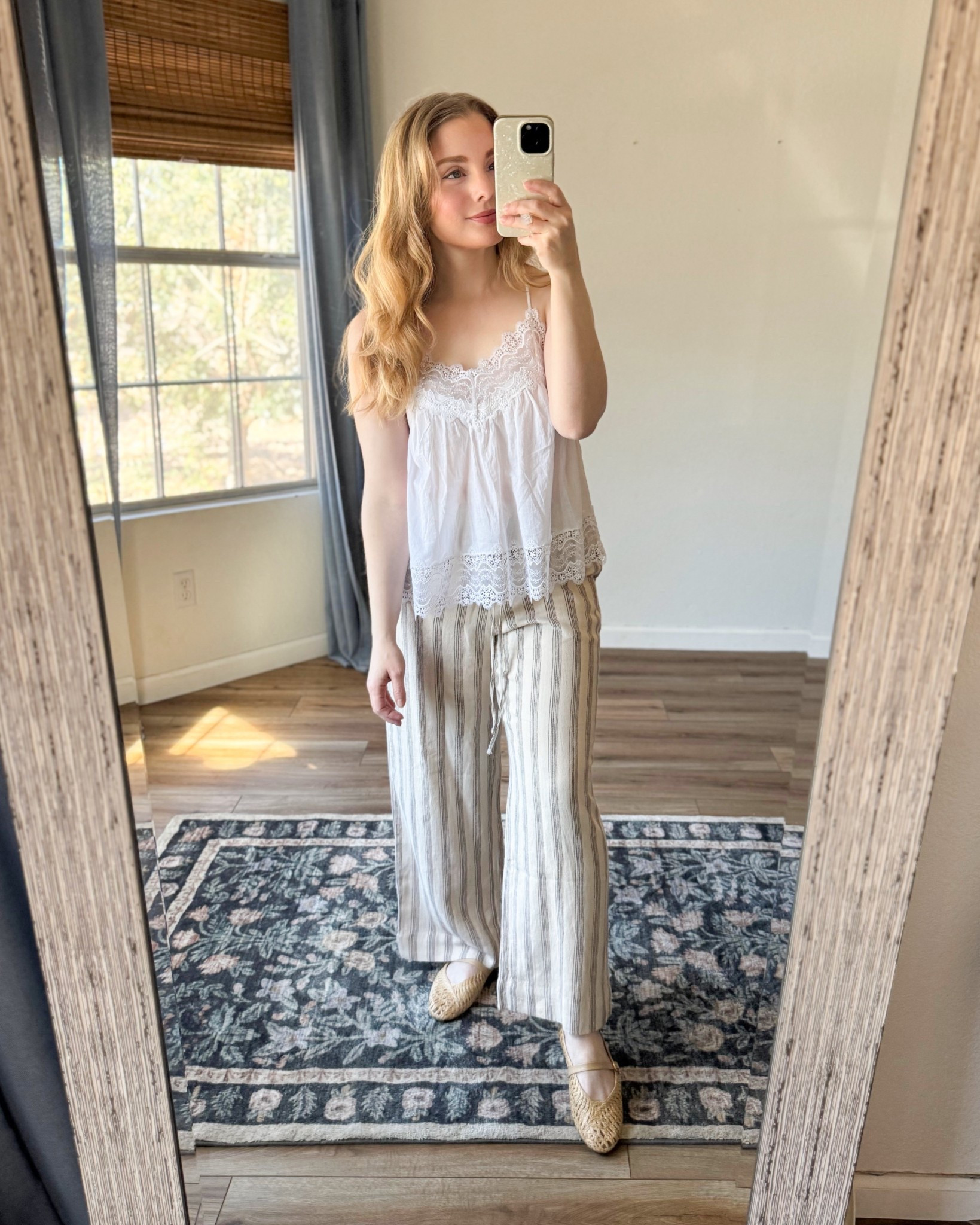 casual spring outfit inspo. these striped linen pants will be a fav all spring and summer. wearing my normal small in both (small short in pants)



#LTKSaleAlert #LTKootd #LTKSeasonal