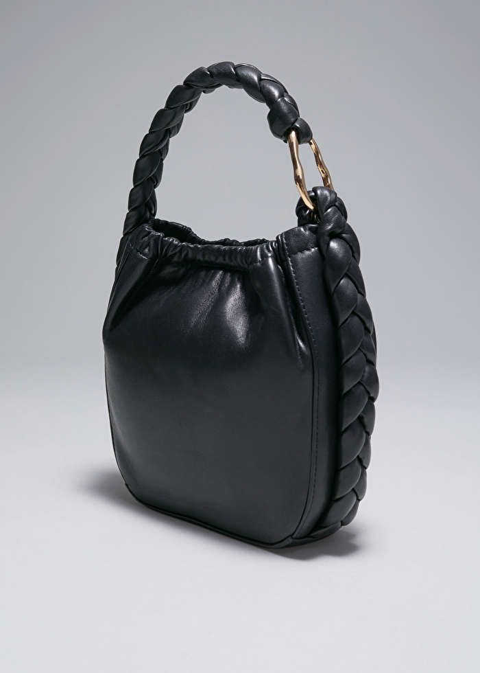 Braided Leather Bucket Bag | & Other Stories US