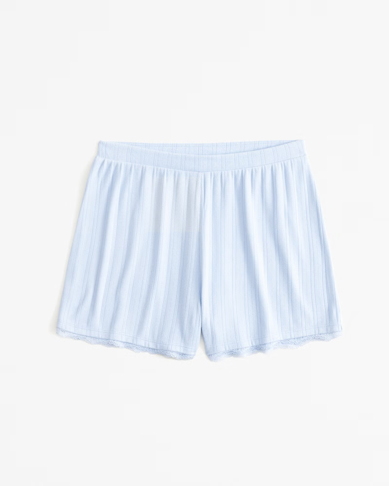 Lounge Pointelle Short | Abercrombie & Fitch (US)