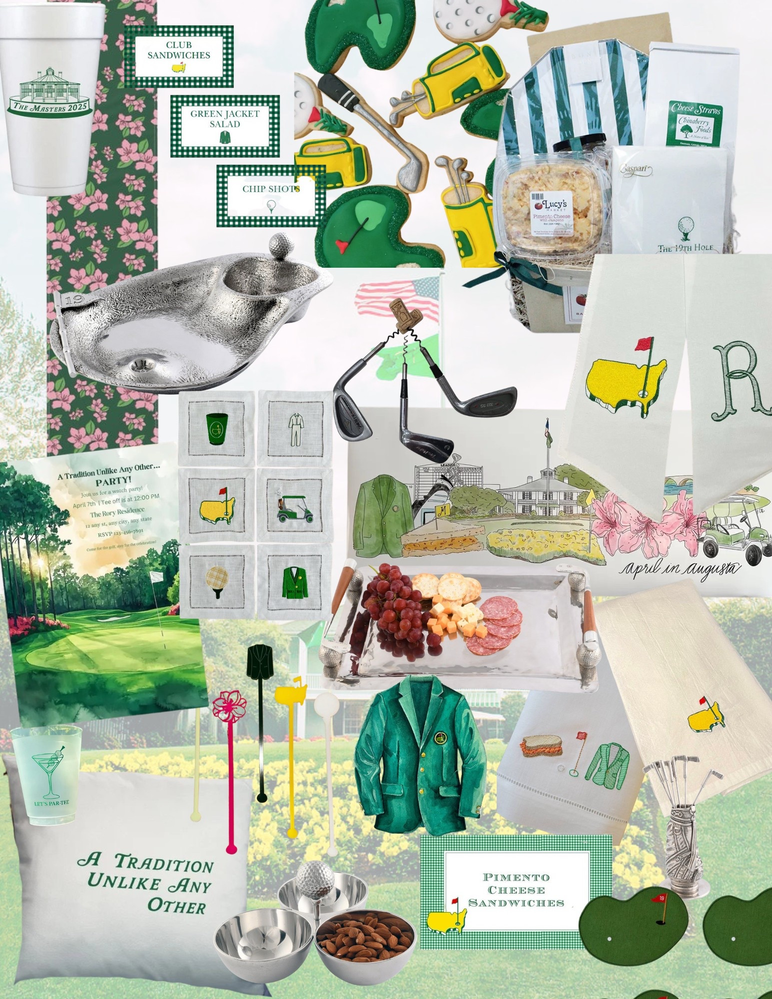 You can say we’ve ~mastered~ hosting. #mastersparty #golftheme #themasters #augusta #golf #parteetime

#LTKParties