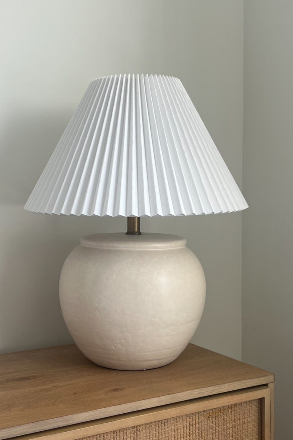 Pleated Table Lamp 💡

#LTKstyletip #LTKfindsunder100 #LTKhome
