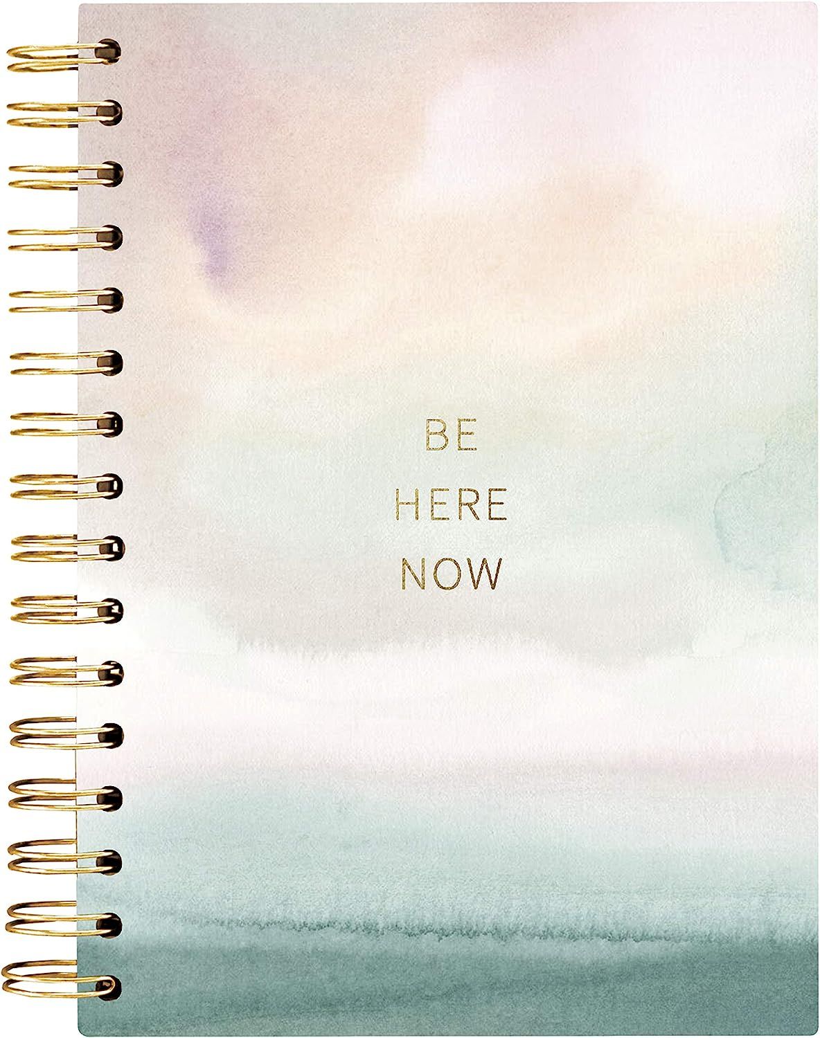 Graphique Designer Notebooks - Be Here Now - Spiral Bound Writing Journals for Offices, Schools, ... | Amazon (US)