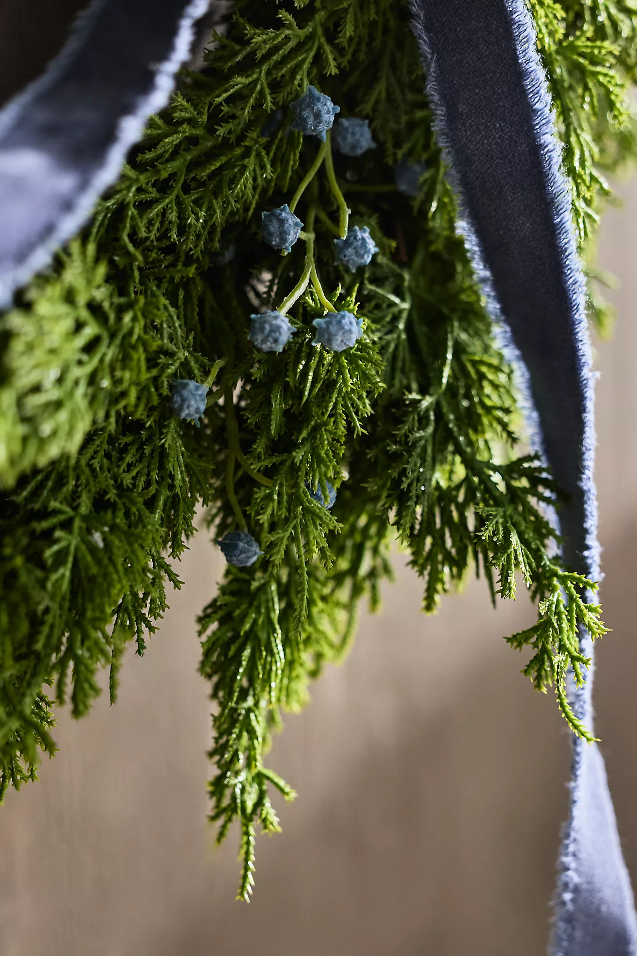 Faux Juniper Berry Wreath | Anthropologie (US)