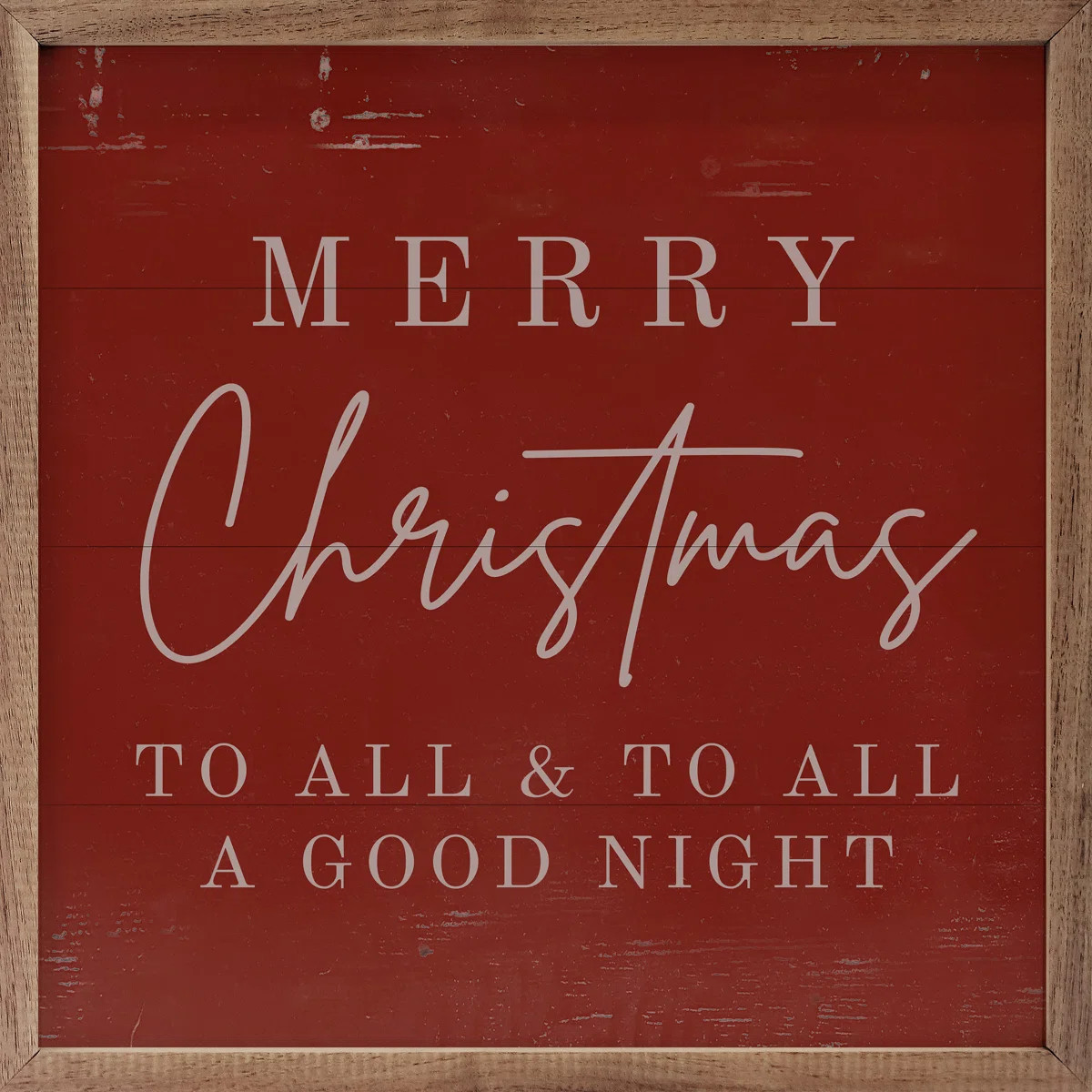 Merry Christmas To All Red | Wayfair North America