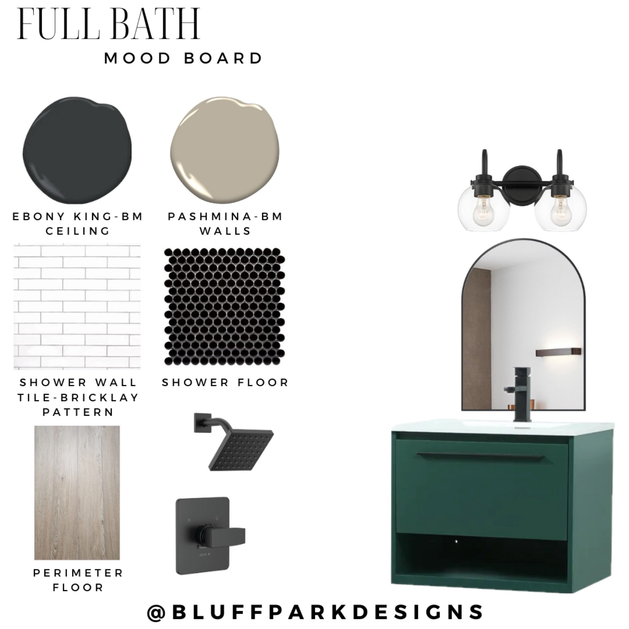 • Full Bath Mood Board Inspiration •

Bath, Half Bath, Bathroom, Bathroom Design, Design, Interior, Interior Design, Renovate, Renovation, Vanity, Faucet, Mirror, Wall Sconce, Lighting, Bathroom Lighting, Paint, Benjamin Moore, Decor, Home Decor, Style, Wayfair, Amazon

#LTKstyletip #LTKsalealert #LTKhome