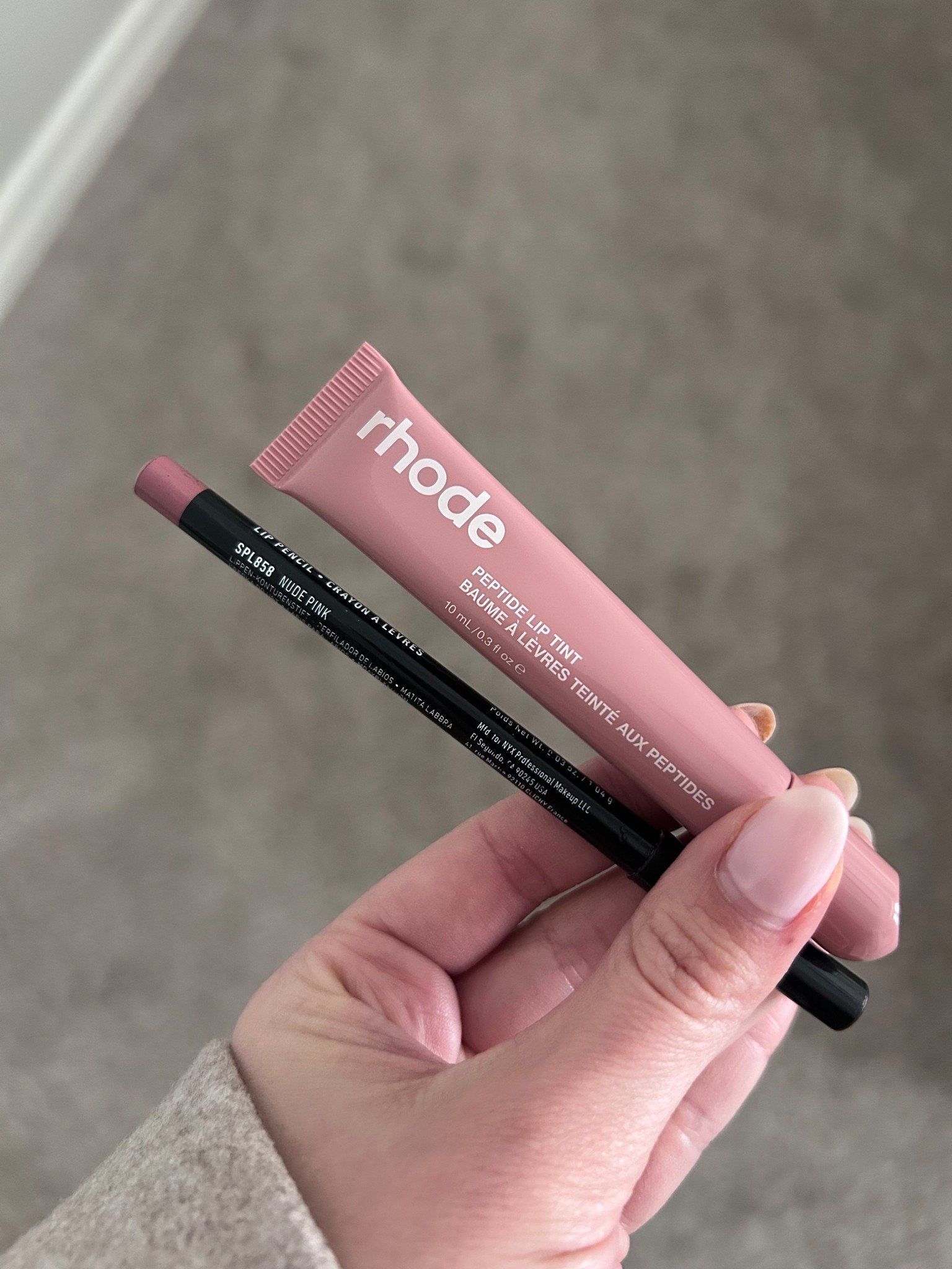 My go to lip lately 👄
NYX Nude Pink liner with a top coat of Rhode color Toast 

#LTKBeauty