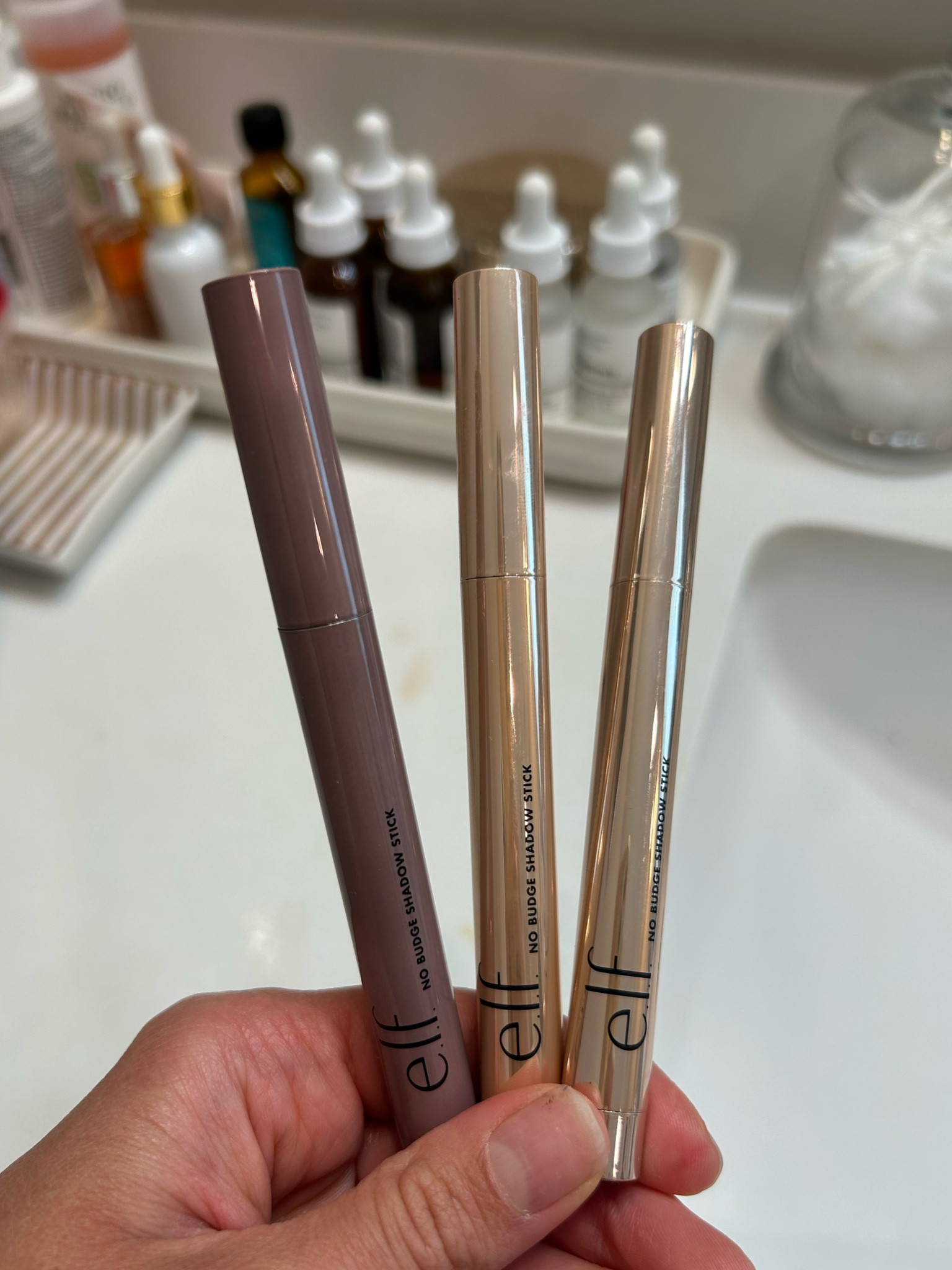 e.l.f. No budge shadow stick, target beauty, under $10. Summer must have 

#LTKbeauty