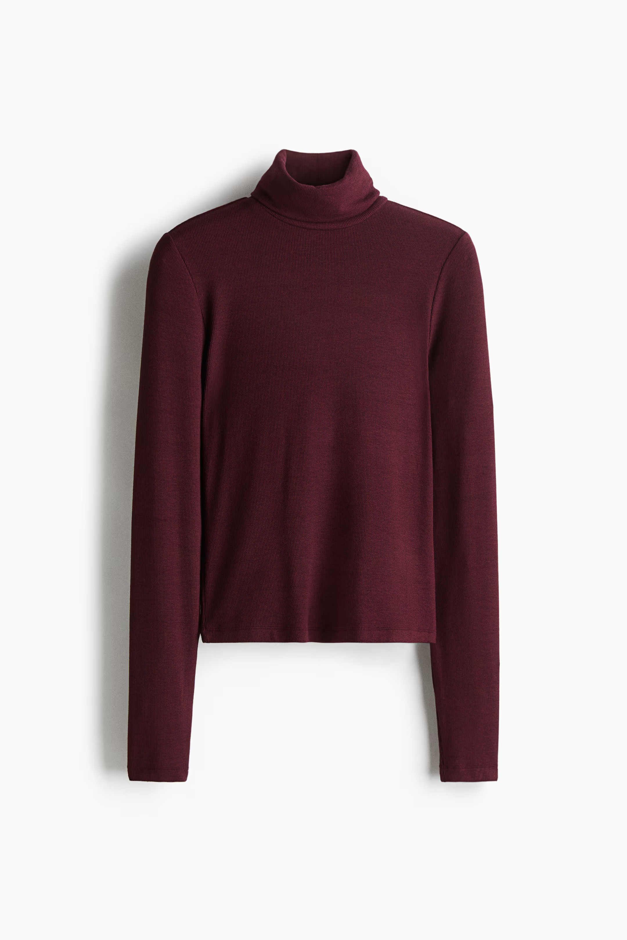 Ribbed Turtleneck Shirt | H&M (US + CA)