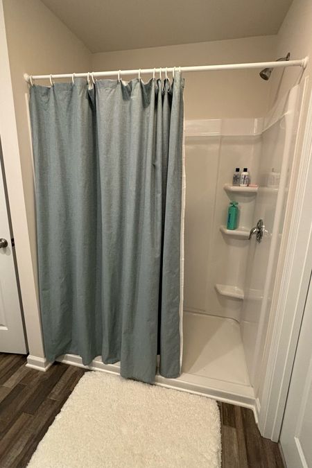 Ordered a new shower curtain from Target! Love this color!
