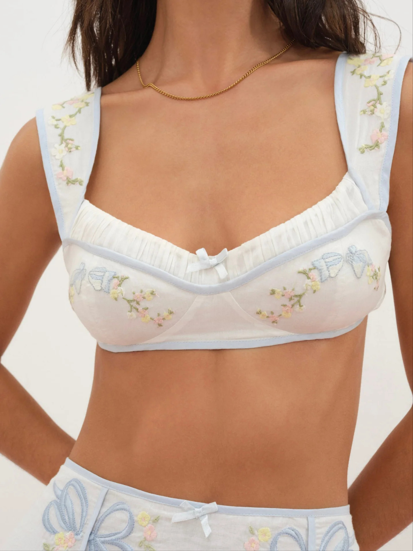Baby Bows Bra Top | For Love & Lemons