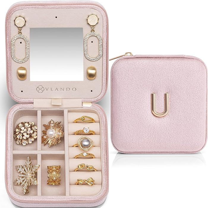 Vlando Mom Gifts for Women, Travel Jewelry Case for Mother Gifts, Travel Gifts for Mother Mom fro... | Amazon (US)