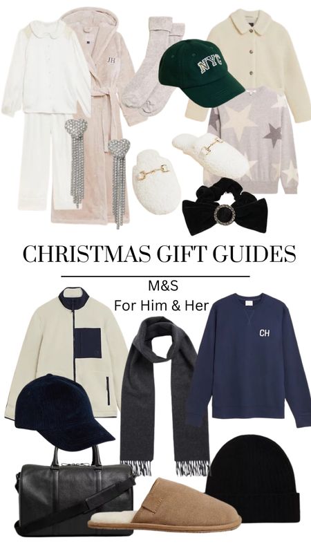 Christmas Gift Guides | M&S for him & her 

#LTKSeasonal #LTKGiftGuide #LTKmens