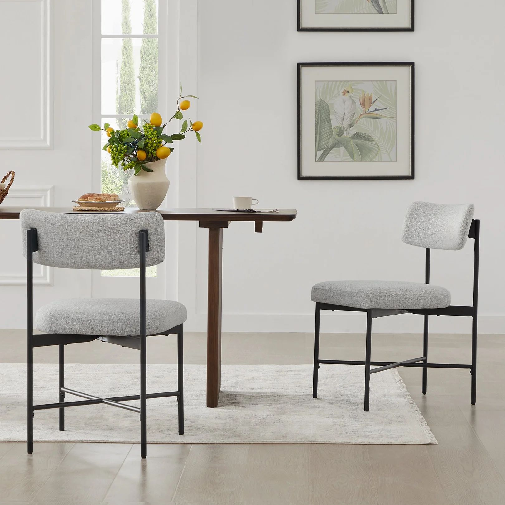 Willow Dining Chair Set | Elegant Mid-Century Design | Chita