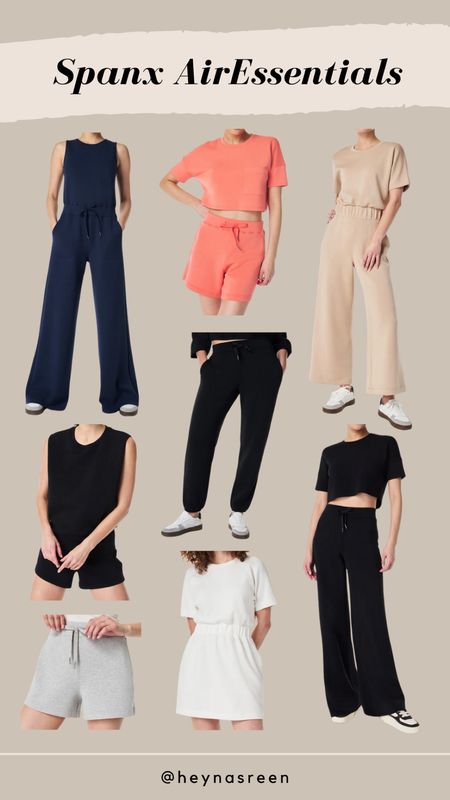 I’m loving these Spanx AirEssentials! The comfiest loungewear and summer outfit ideas. Love all these colors! Use code NASREENXSPANX for 10% off and free shipping.

#LTKFindsUnder100 #LTKStyleTip #LTKSaleAlert