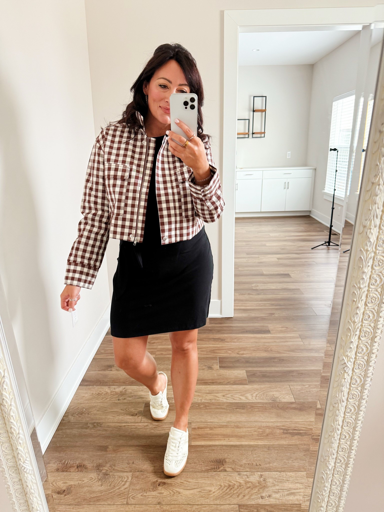 TARGET 🎯 TUESDAY 
• medium dress - true to size 
• medium jacket 
• sneakers true to size 

#LTKootd #LTKPetite #LTKgrwm