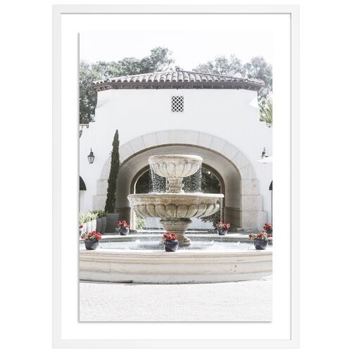 Santa Barabara Fountain - Santa Barbara, California Photograph by Carly Tabak | One Kings Lane