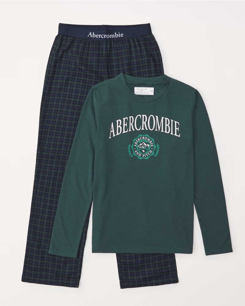flannel pajama set | Abercrombie & Fitch (US)