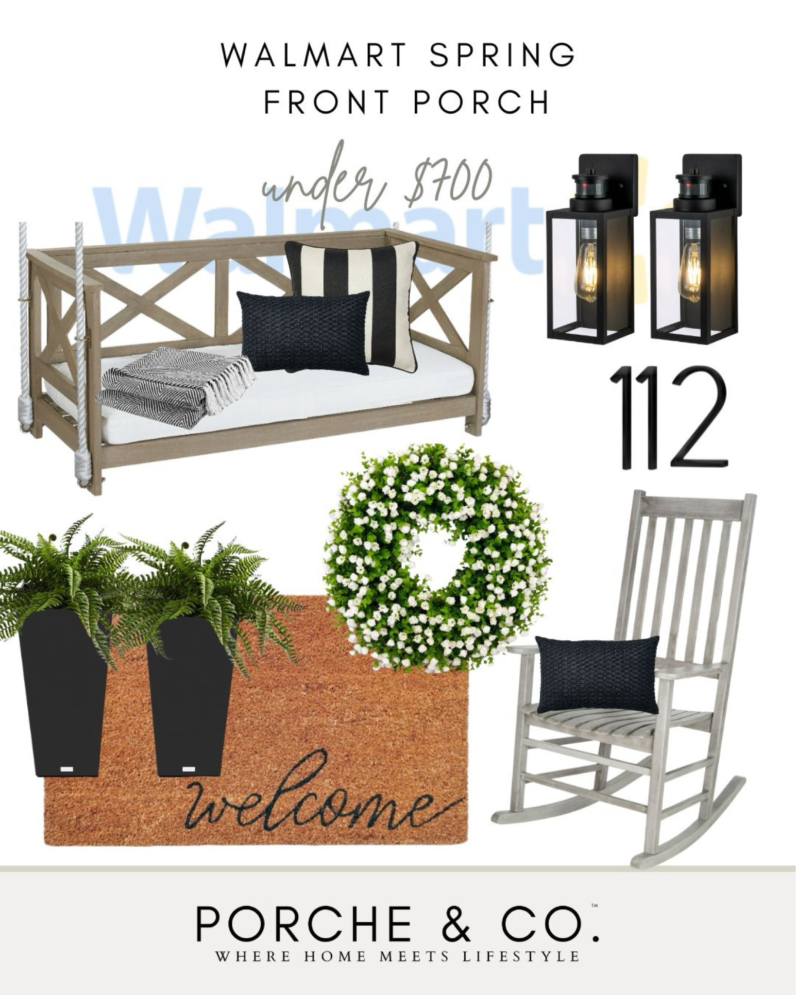 Walmart front porch, front porch decor, Walmart finds, front porch styling
#visionboard #moodboard #porcheandco

#LTKhome #LTKstyletip #LTKSeasonal