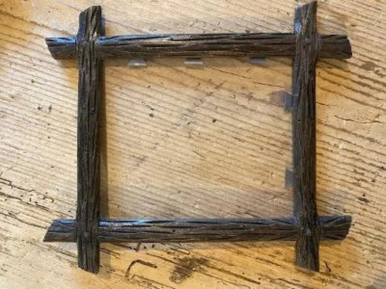 Black Forest  Wood Carved Frame German Antique  #120 | Etsy (US)