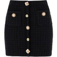 Self Portrait ""Knitted Mini Skirt With Jewel Buttons | Balardi (US & Canada)