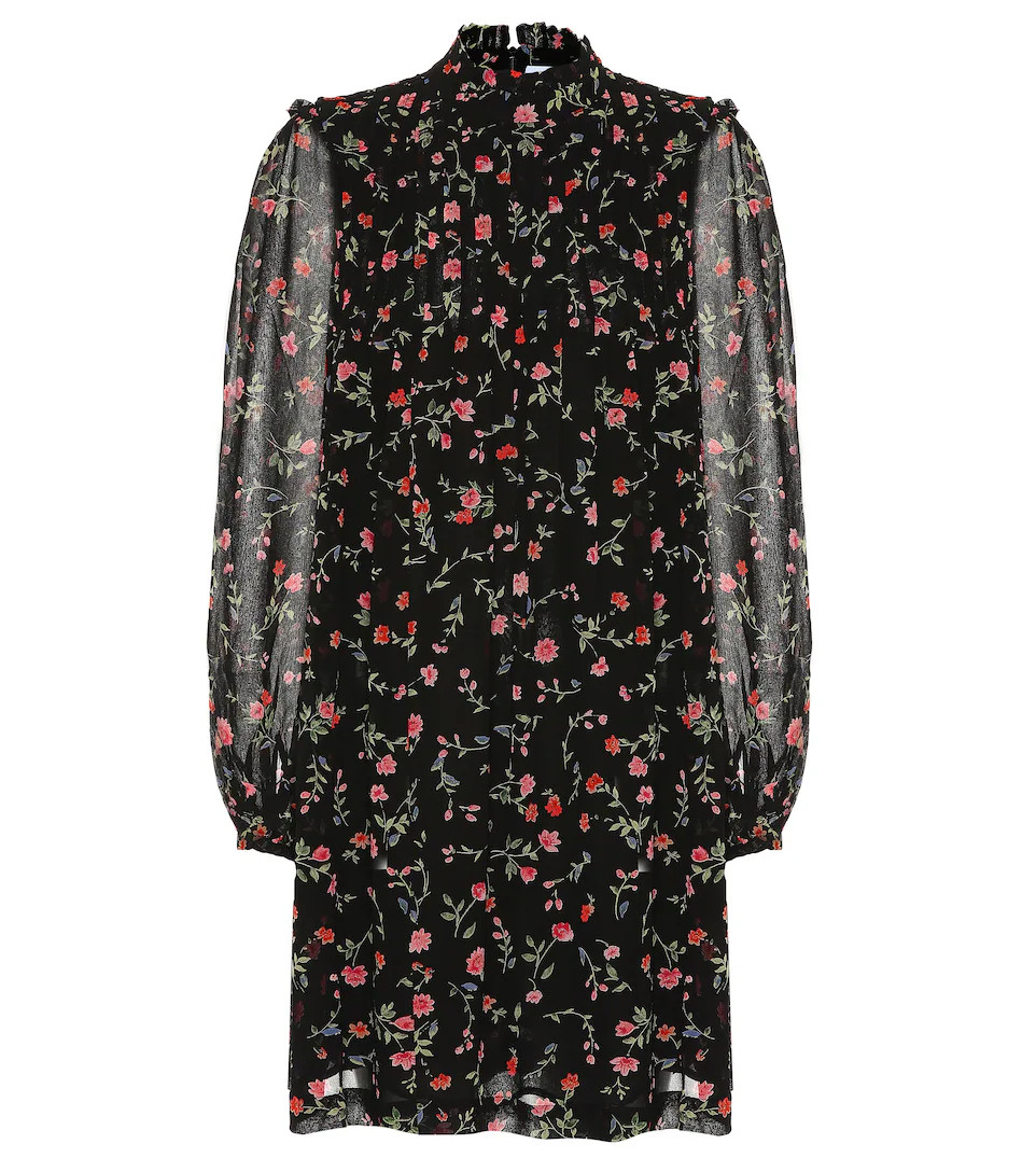 Floral crêpe minidress | Mytheresa (US/CA)